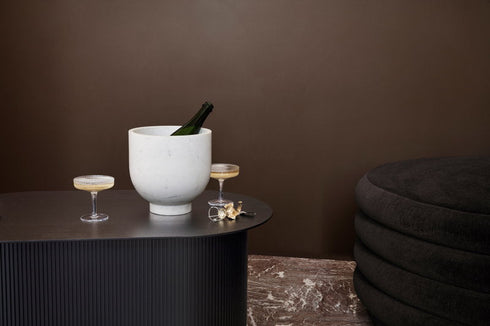 Ripple Champagne Saucer / 2 Pcs